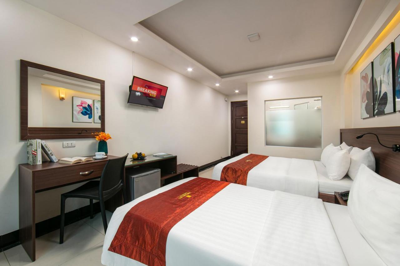 Nhan Hoa Hotel Hanoi Exterior foto